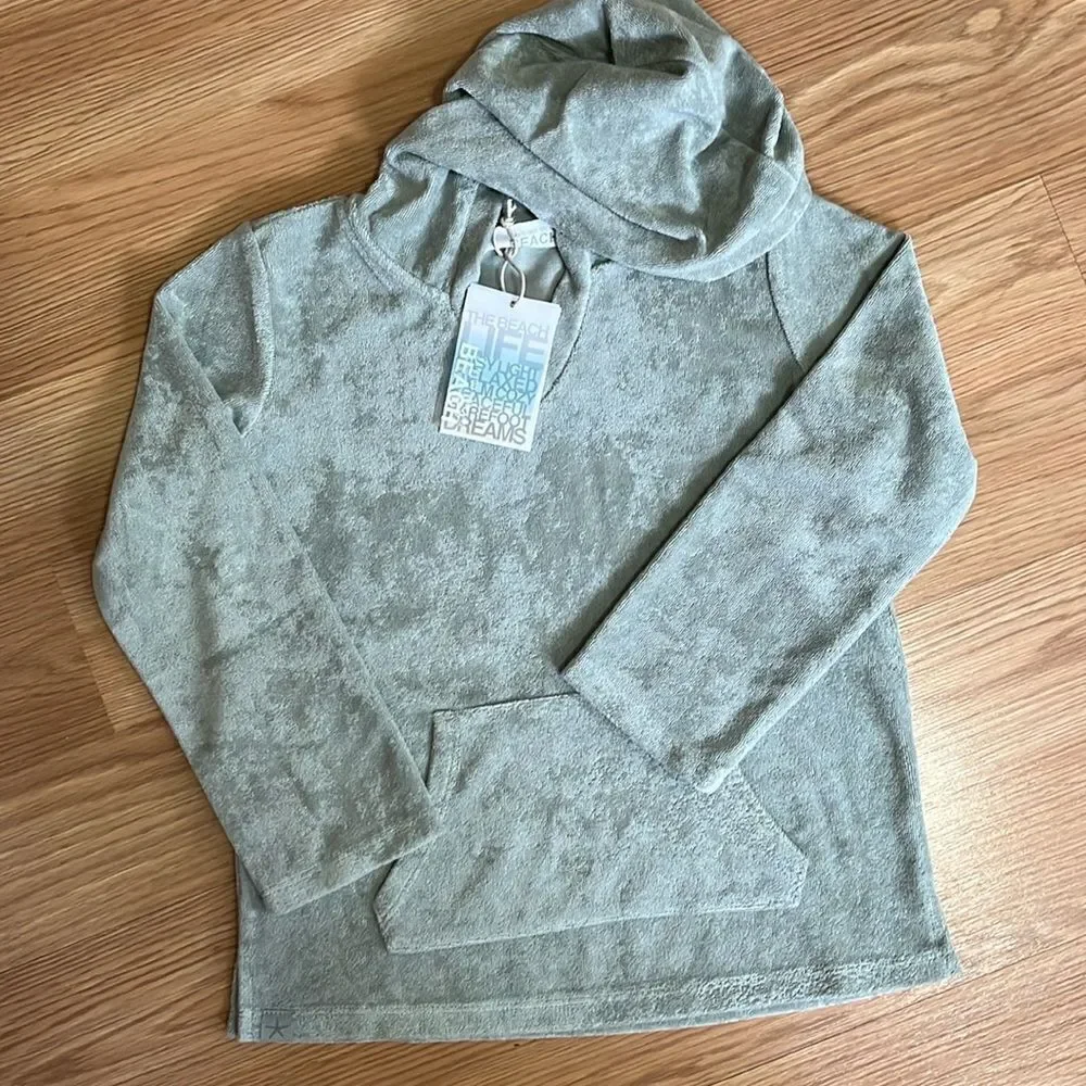 BAREFOOT DREAMS NWT TODDLER SIZE 4T/5T COZY TERRY BAJA